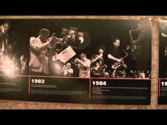 Central Pa Friends Of Jazz Timeline Display-Designed by UprightGraphics.com
